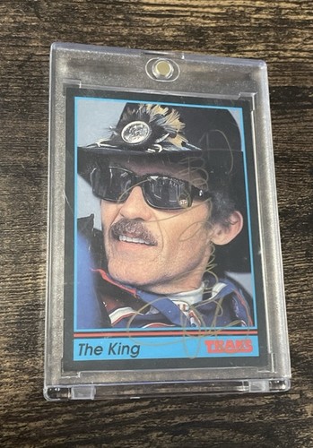 1992 Tracks PromoTHE Premier Richard Petty autograph card - Picture 1 of 6