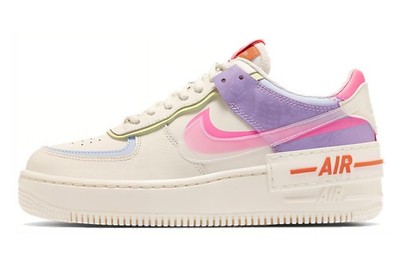 Nike Air Force 1 Low Shadow Beige Pale Ivory Women CU3012-164 New Authentic