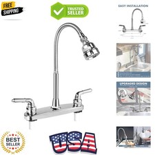 RV Kitchen Faucet,Camper RV Sink Faucets Kitchen Replacement with Flexible Ar...