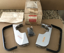 Nos Olds 1973 Cutlass Series-kit-chrome Front Bumper Guards-983375 412294 412295 Nos Olds 1973 Cutlass Series-kit-chrome Front Bumper Guards-983375 412294 412295