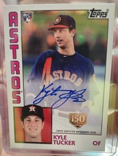 2019 topps Kyle Tucker 1984 150 years parallel rc auto 13/150 yankees