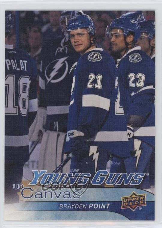 2016-17 Upper Deck UD Canvas Young Guns Brayden Point #C233 2o7