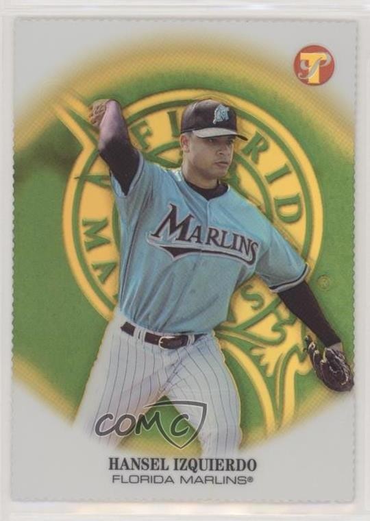 2002 Topps Pristine Gold Refractor /70 Hansel Izquierdo #196 Rookie RC