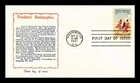 Dr Jim Stamps Frederic Remington Artist Of The West First Day Issue Cachet Cover