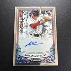 2024 Bowman Sterling Roman Anthony #PA-RA On-Card Auto RED SOX