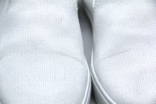 Rothy's Shoes Womens Size 9 Original Slip On Sneakers White Blue Loafer - Picture 3 of 9