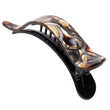 Camila Paris CP2509 French Hair Clip for Women, Alligator Clip, Duckbill Onyx 