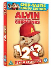 Alvin and the Chipmunks 1-3 Alvin and the Chipmunks 1-3 Double DVD NEW