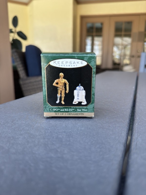 Star Wars C-3PO and R2-D2 STAR WARS Hallmark Keepsake Christmas Ornament