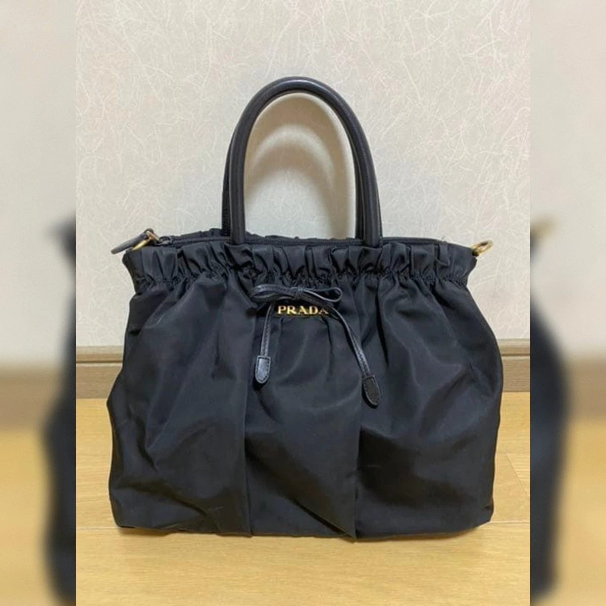 PRADA Bow Black Bags & Handbags for Women for sale | eBay