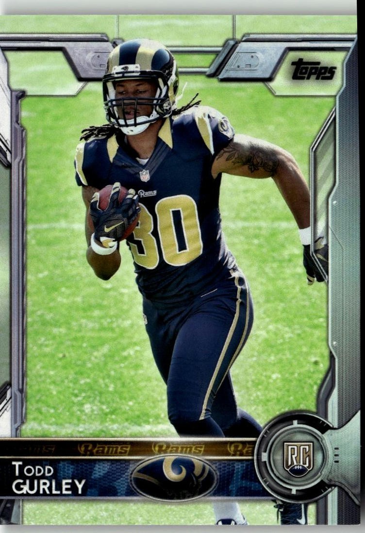 Todd Gurley Topps #422 Base