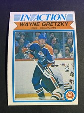 1982-83 O-Pee-Chee Hockey Wayne Gretzky Edmonton Oilers Card #107 (c)
