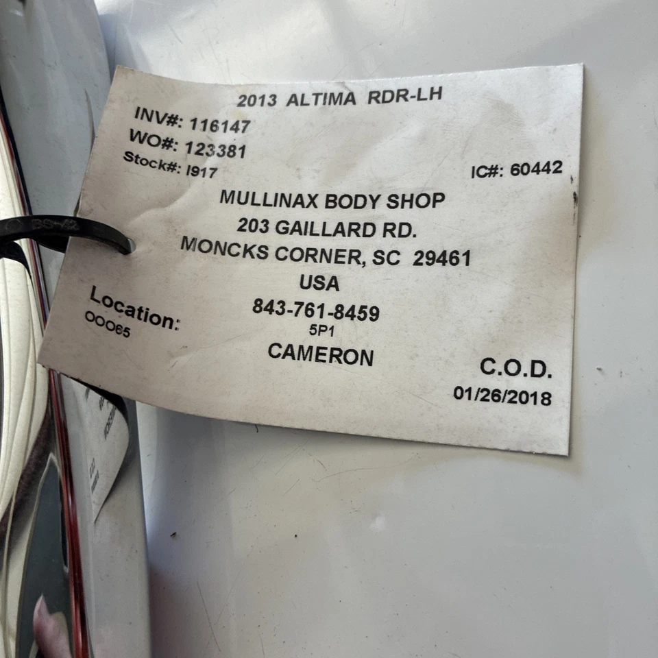 外外外门把手铬制左后适用于日产Altima探路者 — 第 2/4 张图片