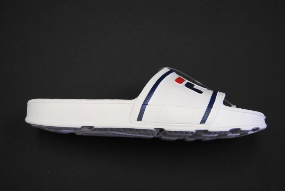 [3SM00067-125] NOVA SANDÁLIA INFANTIL FILA ELEGANTE SLIDE ST BRANCA F MARINHA F VERMELHA FKS2 - Imagem 4 de 4