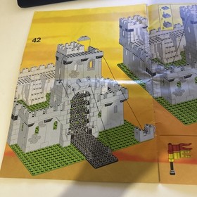 6080 Legoland Castle Instruction Booklet Only