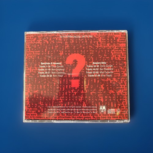 B6 RADIO SHOW:SOUNDGARDEN SUPERUNINTERVIEW CD LIKE NEW - Picture 2 of 5