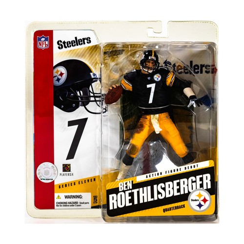 McFarlane Actionfigur Ben Roethlisberger - Pittsburgh Steelers (Serie 1 Neu