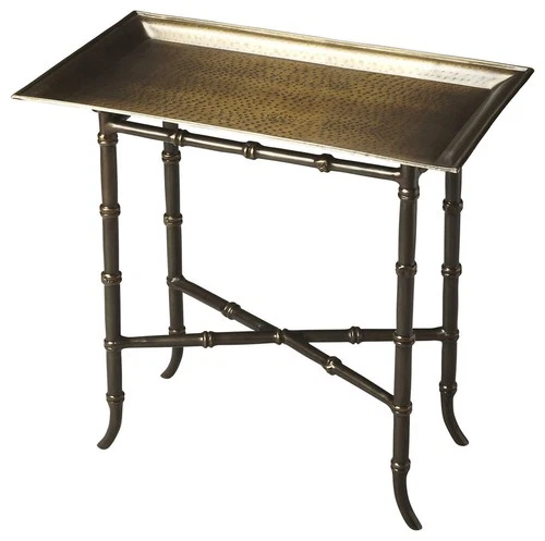 Butler Specialty Metalworks Accent Table In Bronze - Picture 1 of 3