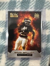 2022 Wild Card MATTE Rookie Heat Black - Orange Flames Isaiah Spiller 14dq. rookie card picture