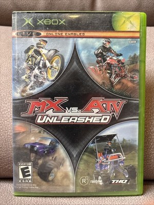 MX vs. ATV Unleashed (Microsoft Xbox, 2005) Complete, Manual