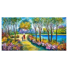 Shafira Yablonski Original Oil Painting on Canvas Hand Signed Art