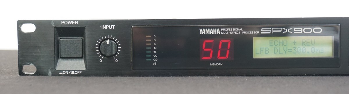 その他 YAMAHA SPX900 Yamaha SPX900 80's Vintage Multi Effect Programable FX Processor
