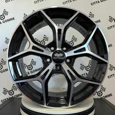 Set 4 Alloy Wheels Compatible to U D I A1 17 '' +4 Tyres 215/45r17 Winter
