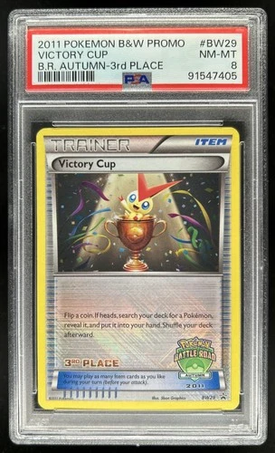 2011 Pokemon BW Black Star Promos Victory Cup #BW29 PSA 8