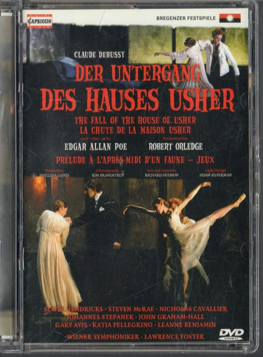 Debussy Der Untergang Des Hauses Usher Fall House Usher Capriccio DVD (2007)