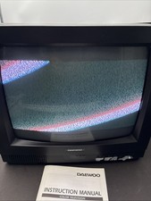 Daewoo DTQ-1423-FC - 13" CRT Television - retro video gaming, no Remote