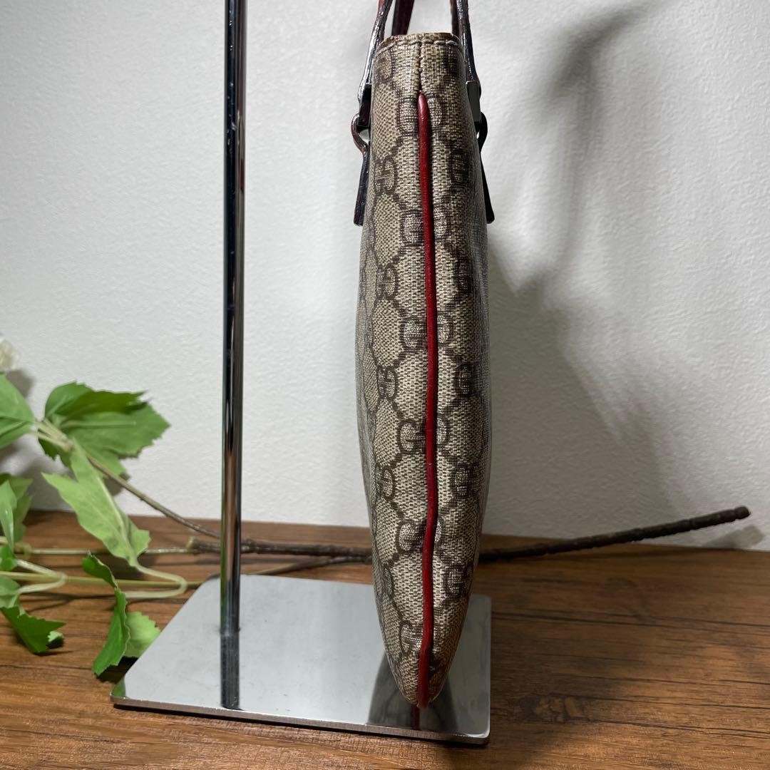 GUCCI GG Supreme PVC Mini Tote Bag Authentic Rare Compact Crossbody Bag thumbnail 16