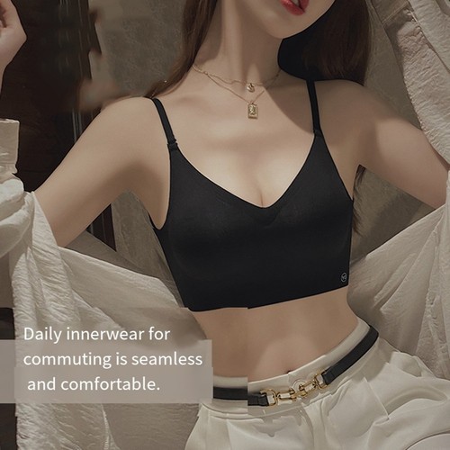 Deep V Neck Bra Open Back Bra Daily Wear Active Lifestyle Back Closure - Picture 5 of 16