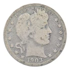 1903 Barber Quarter Estate Coin Collection *298