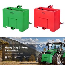 VEVOR Ballast Box 3 Point Category 1 Tractor Quick Tach Hitch Counterweight