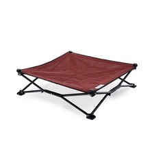 On-The-Go Elevated Dog Bed - Foldable Pop-Up Travel Dog Bed with Breathable, ...