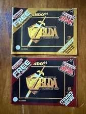 THE LEGEND OF ZELDA OCARINA OF TIME NINTENDO 64 / N64 TIPS BOOKS No's 8 & 9