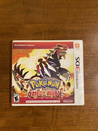 Pokémon Omega Ruby Nintendo 3DS Pokémon Series + Case & Insert. CIB. Tested