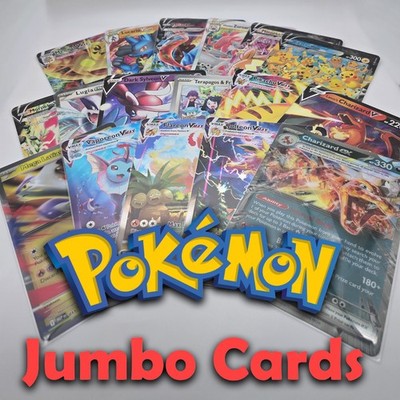 Pokemon Promo Jumbo Cards You Pick Oversized Official Pokemon Card