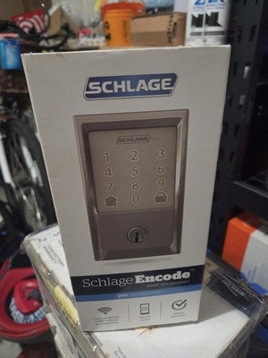 Schlage Encode Smart Wi-Fi Deadbolt - Satin Nickel New