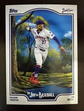 2025 Topps x Bob Ross: The Joy Of Baseball Mark Vientos #7