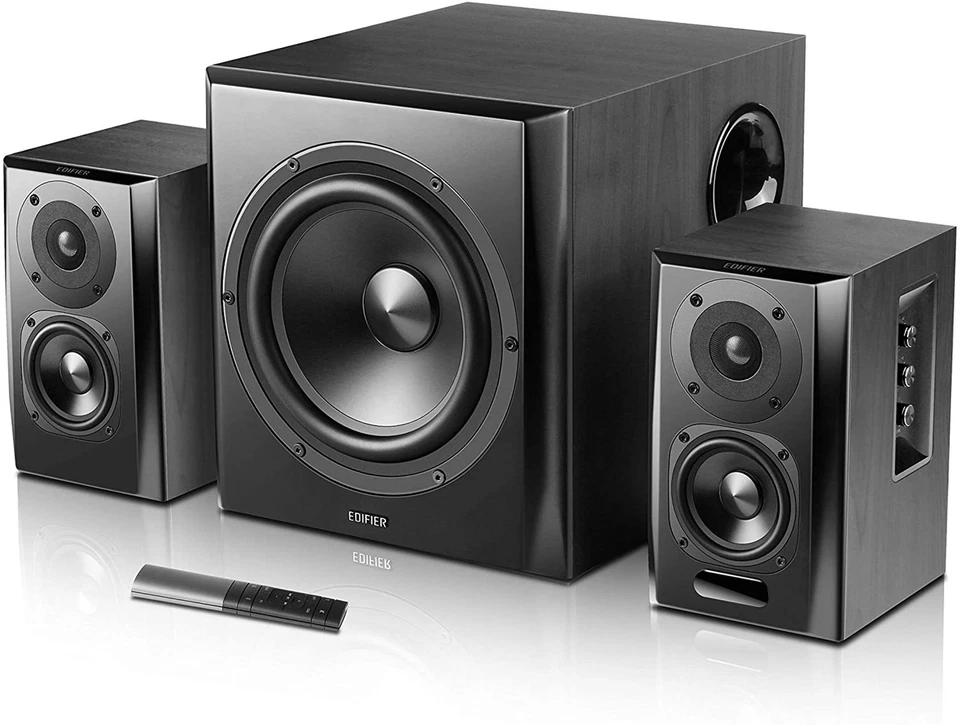 EDIFIER S351DB Black 2.1 Bluetooth Soundsystem Lautsprecher System Subwoofer - Bild 2 von 2