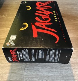 Atari Jaguar System Console Bundle Cybermorph Cartridge Original Box Inserts