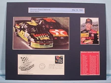 NASCAR Great Davey Allison wins 1992 Winston Grand National & First Day Cover