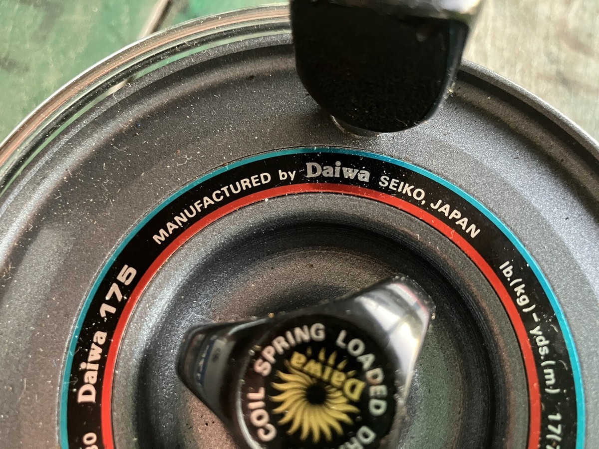 Vintage Daiwa 175 Seiko Japan Fishing Reel Ocean Fly Mooching With