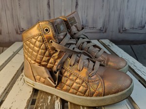 skechers gold high tops