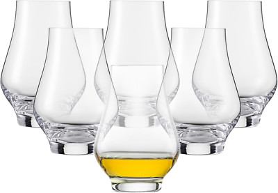 Set of 6 German Whiskey Nosing Tumblers - Dishwasher Safe Tritan Glasses