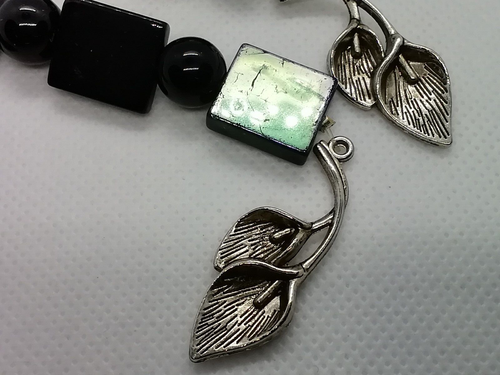Hand Made Glass Bead Keyring & 2 X Bracelets - Picture 9 of 12