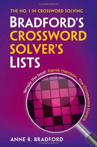 Collins Bradford's Crossword Solver's Lists-Anne R. Bradford