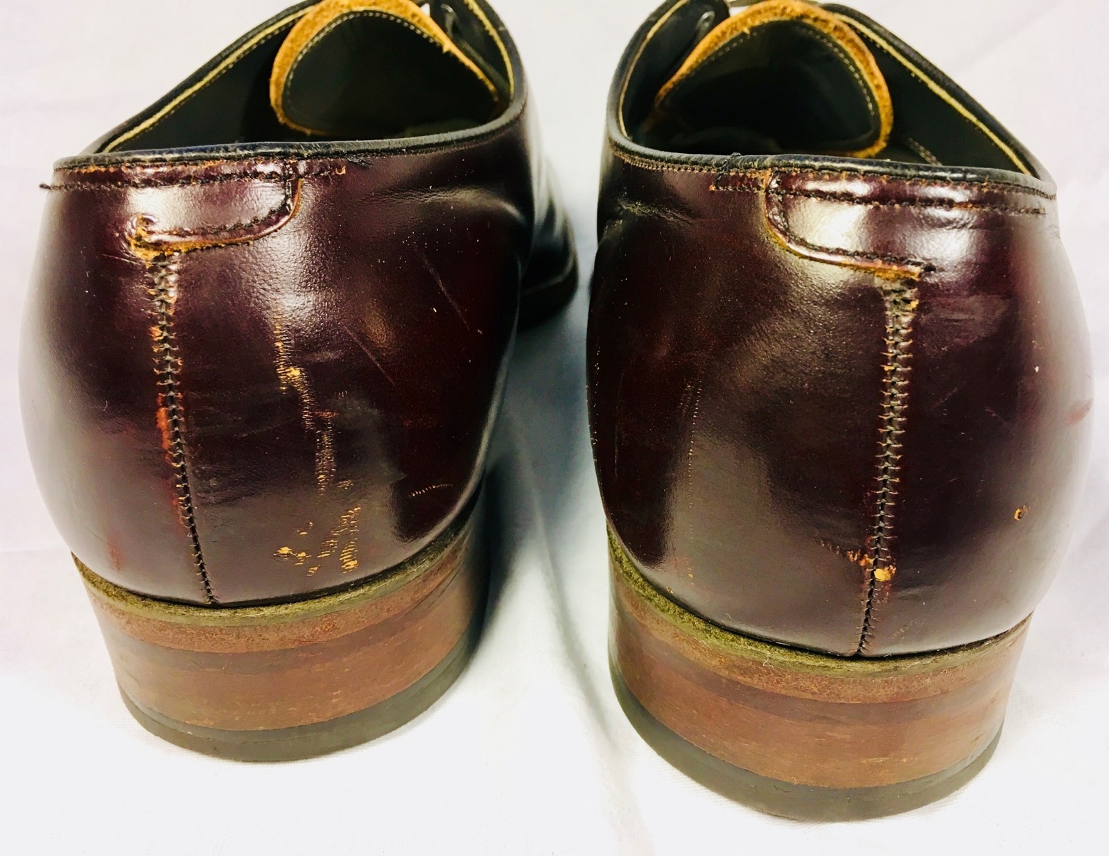 VTG in Nettleton Pelle Dress Shoes Plain Toe Made in VTG USA 9.5 D 03c346 VTG in Nettleton Pelle Dress Shoes Plain Toe Made in VTG USA 9.5 D 03c346