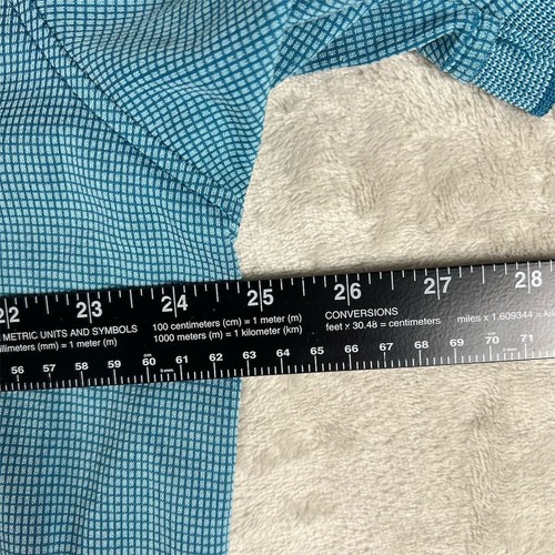 Tommy Bahama Poloshirt Herren XL Blue Grid Kurzarm Freizeit - Bild 6 von 8